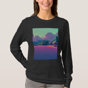 T-shirt Hip hop lo fi chillhop rythmes calmes lofi esthéti
