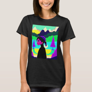 T-shirt Hip hop lo fi chillhop rythmes calmes lofi esthéti