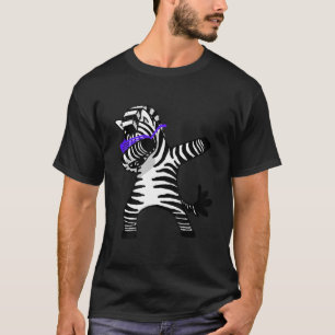T-shirt Hip hop Lover  Dabbing zebra dab hip hop drôle