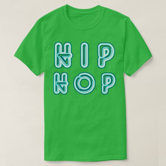 T-shirt Hip-Hop Néon (Design devant)