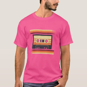 T-shirt Hip hop Rap Mixtape Cassette DJ Retro 80s 90s