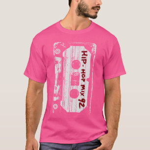 T-shirt Hip hop Rap Mixtape Cassette Dj Retro 90S