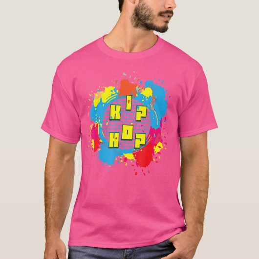 T-shirt Hip hop Rapper (Devant)