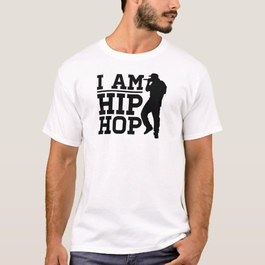 T-shirt hip hop / rapper / performer / vocalist  (Devant)