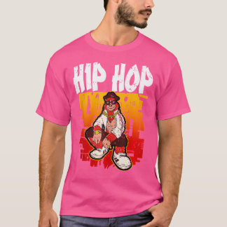 T-shirt Hip hop Retro Graffiti rap rap musique