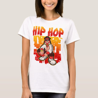 T-shirt Hip hop Retro Graffiti rap rap musique