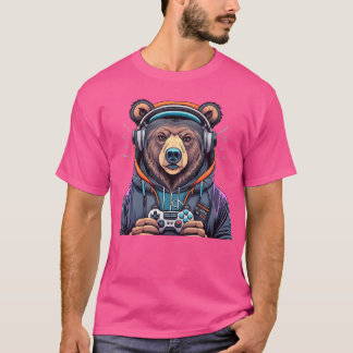T-shirt Hip hop Street Style Gamer T Chemise Pour Garçons 