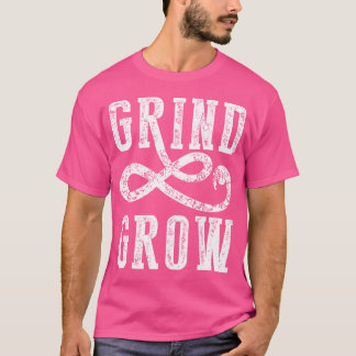 T-shirt Hip hop Urbain T Chemise Grind Et Croissance