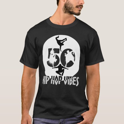 T-shirt Hip hop Vibes.b (Devant)