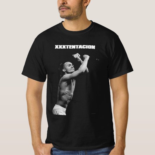 T-shirt Hip hop Xxxtentacion (Devant)