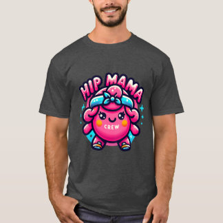 T-shirt Hip Mama Crew pour mère garçon