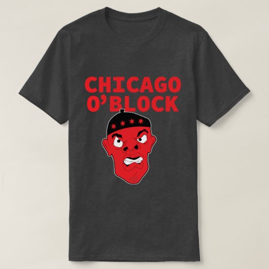 T-shirt Hiphop de Chicago O'Block (Design devant)