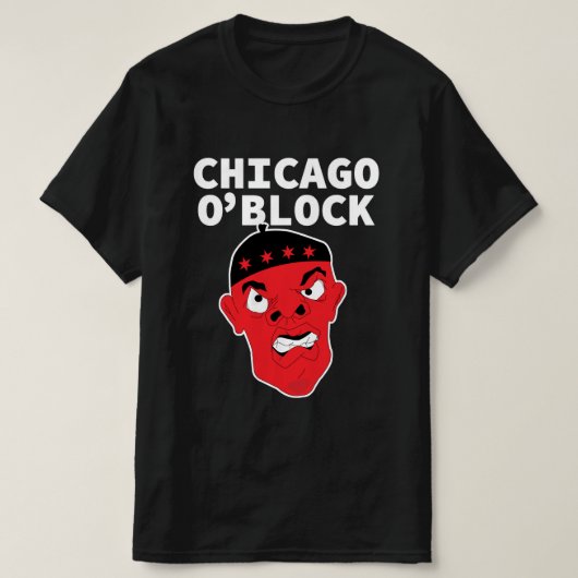T-shirt Hiphop de Chicago O'Block (Design devant)