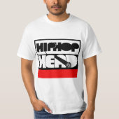 T-shirt HipHop Head lâche le micro (Devant)