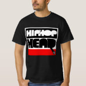 T-shirt HipHop lâche le micro (Devant)