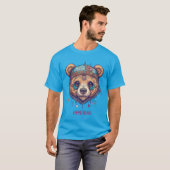 T-shirt Hippie Bear I (Devant entier)