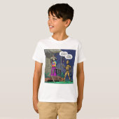 T-shirt Hippie Crash Test Drôle (Devant entier)