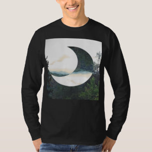 T-shirt Hippie de lune de montagne