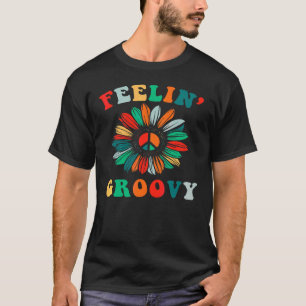 T-shirt Hippie Fleur Paix Aimer Happy Soul 2