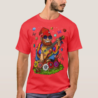 T-shirt Hippie Gnome