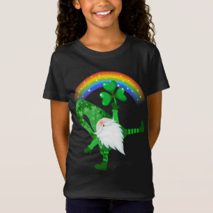 T-Shirt Hippie Gnomes St Patrick's Day Hippie Clover