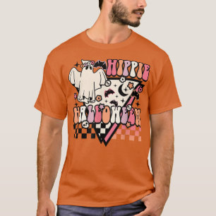 T-shirt Hippie Halloween Ghost 60s les années 70 Costume S