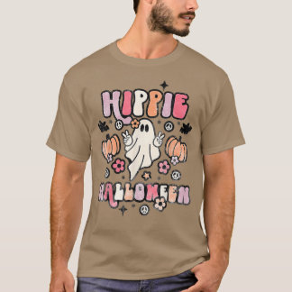 T-shirt Hippie Halloween Ghost 60s les années 70 Costume S