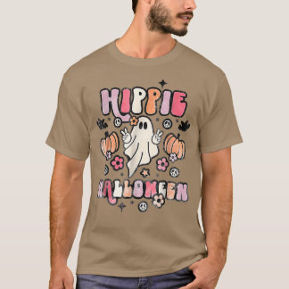 T-shirt Hippie Halloween Ghost 60s les années 70 Costume S