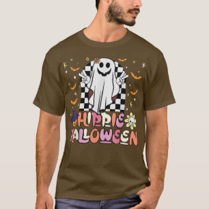 T-shirt Hippie Halloween Ghost Funny Costume d'Halloween p
