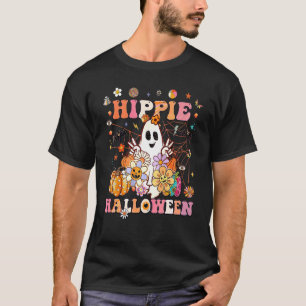 T-shirt Hippie Halloween Saison Fantomatique Fantôme Sucré