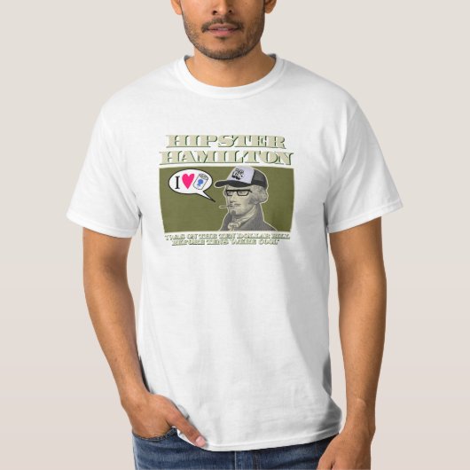 T-shirt Hippie Hamilton (Devant)