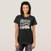 T-shirt Hippie KINDNESS IS ALWAYS COOL Retro Stop Bullying (Devant entier)
