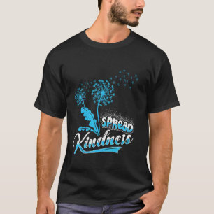 T-shirt Hippie RÉPANDRE LA GENTILLESSE Flower Power Drôle