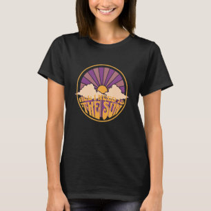 T-shirt Hippie rétro Hipster Tout ce dont j'ai besoin est
