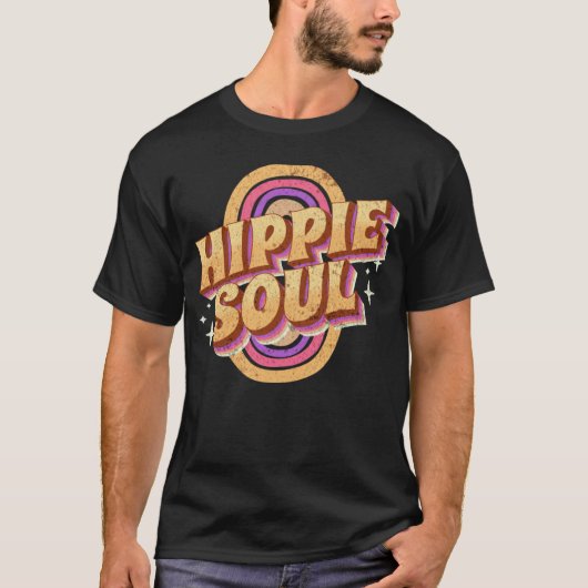 T-shirt Hippie Soul Hippie (Devant)