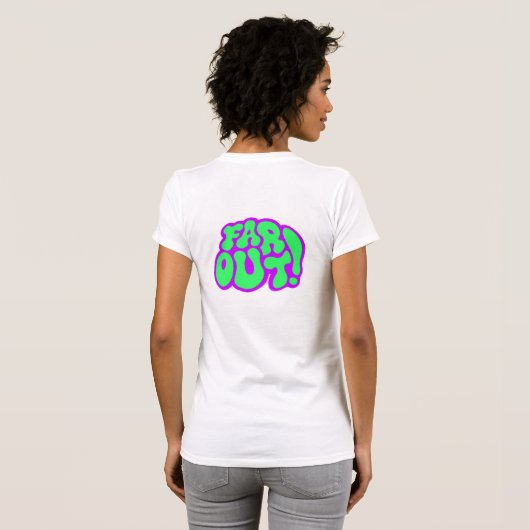 T-shirt Hippie super (Dos entier)