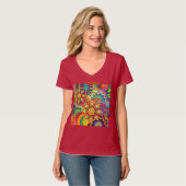 T-shirt Hippie Super Techno Psychedelic Thunder_Cove (Devant entier)