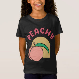 T-Shirt Hippie Vintage rétro Cute chic - Carte Peacht aux 