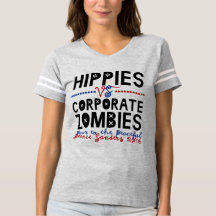 Hippies contre les entreprises Zombies Bernie