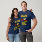 T-shirt Hippity Hoppity Abollir Propriété privée - Frog Me (Unisexe)