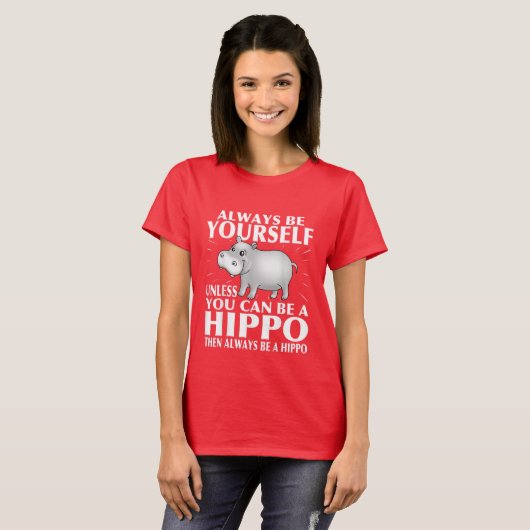 T-shirt hippo (Devant entier)