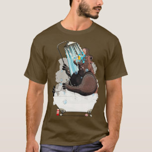 T-shirt Hippo dans le bain