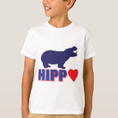 T-shirt Hippo Heart (Devant)
