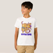 T-shirt Hippo Octopus Étrange créature (Devant entier)