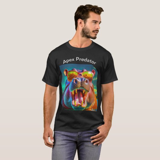 T-shirt Hippo Predator (Devant entier)