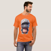 T-shirt Hippo pygmée 8 (Devant entier)