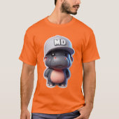 T-shirt Hippo pygmée 8 (Devant)