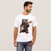 T-shirt Hippo Rockstar (Devant entier)