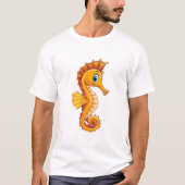 T-shirt Hippocampe à long nez (Devant)