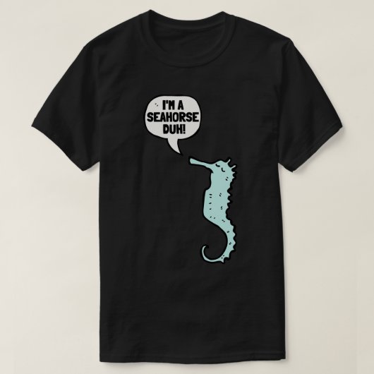 T-shirt Hippocampe Costume Hippocampe Poisson Et Aquarium  (Design devant)